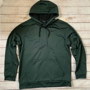 Nike Dark Green Hoodie Sweatshirt